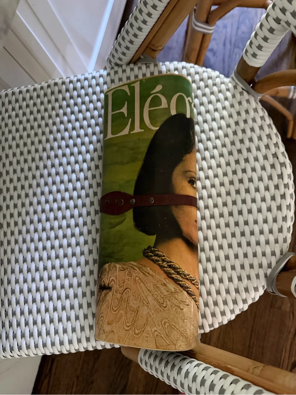 Vintage magazine clutch